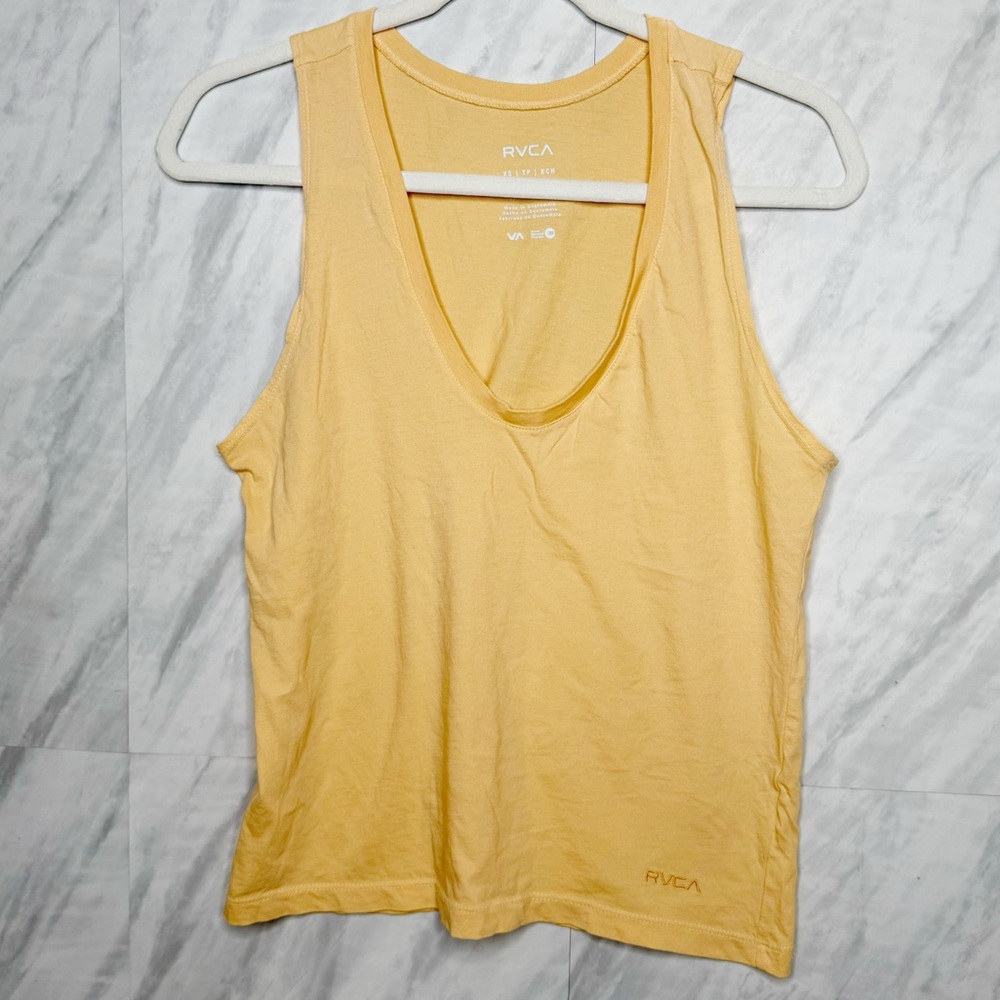 RVCA Orange Tank XS